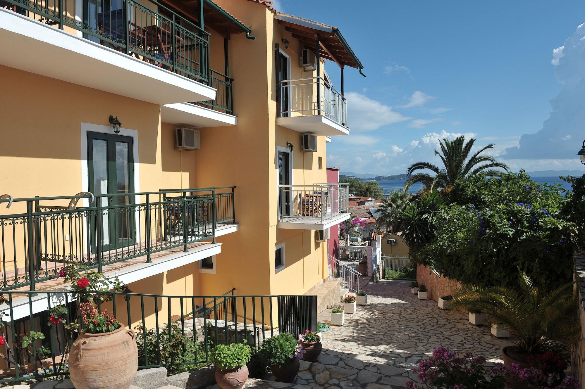 Kerkyra Beach Hotel & Apartments Benitses  Ngoại thất bức ảnh