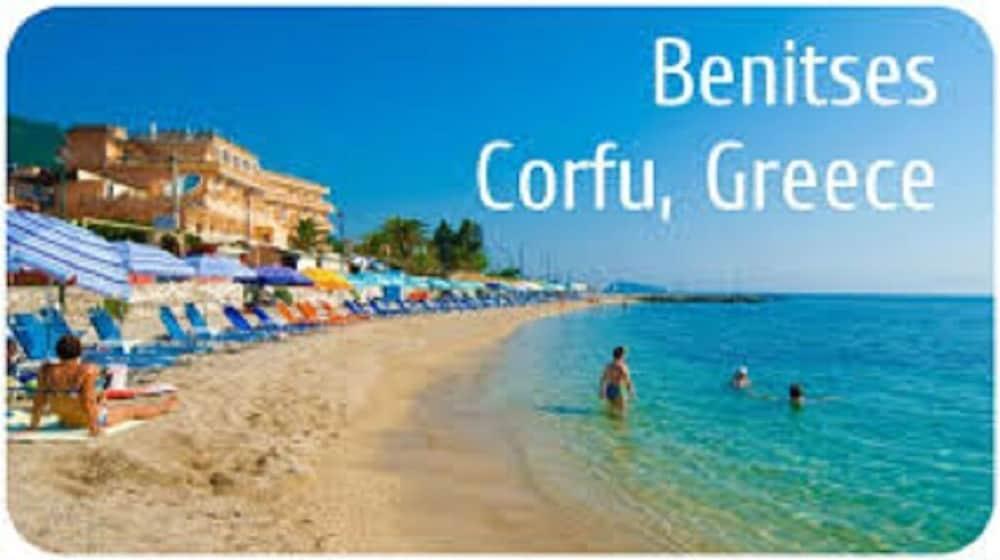 Kerkyra Beach Hotel & Apartments Benitses  Ngoại thất bức ảnh